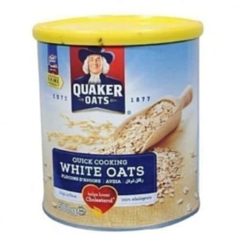 Quaker White Oats - Tin - 500g