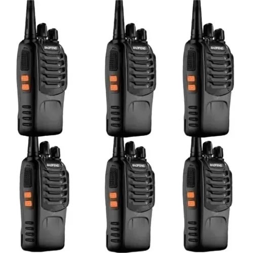 Walkie Talkie - Two Way Radio - 6 Pcs - Bf888