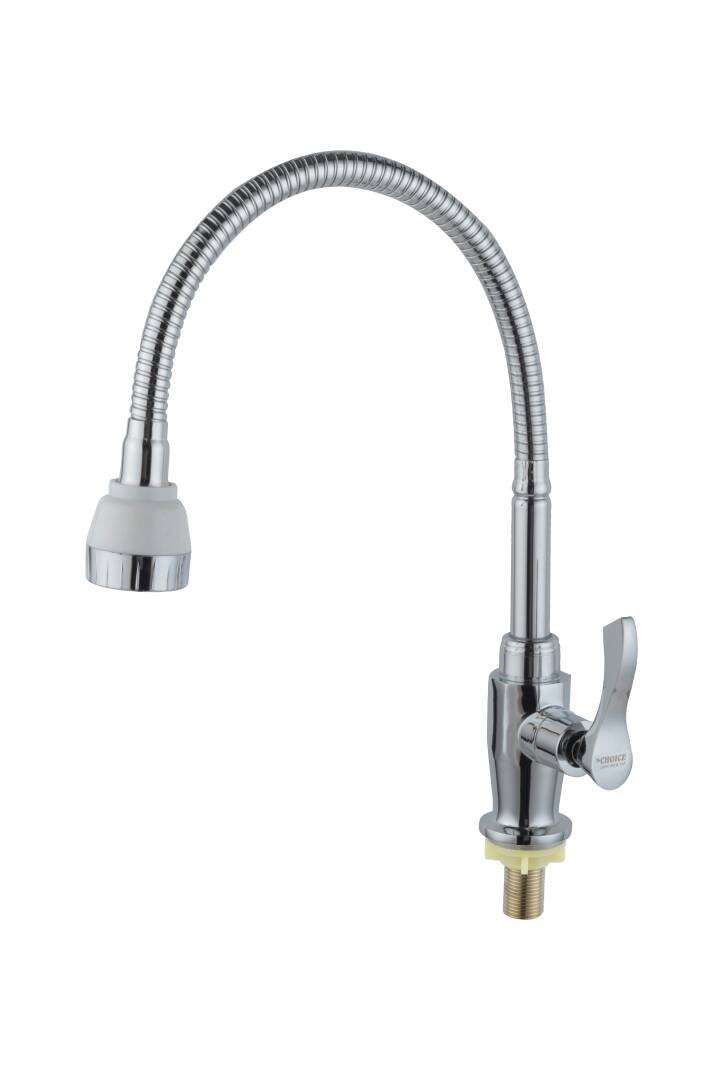 Choice Single Lever Spring Neck Kitchen Sink Tap