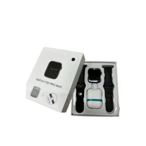 T55 Promax Smartwatch With Airpod