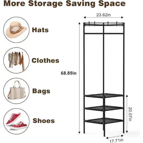 Multipurpose Corner Cloth & Coat Rack
