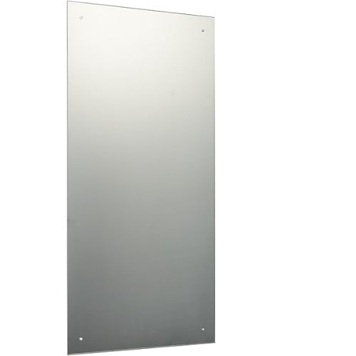 Rectangular Bathroom Frameless Mirror - Wall Mount With Fixings - 450mm X 600mm