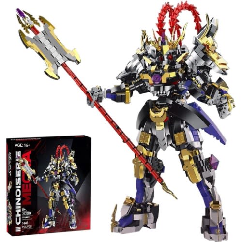 Chinese Famous General Building Blocks Set - Moc Mecha Robots - 1448 Pieces