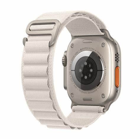 Watch Ultra Gps + Cellular 49mm Titanium Case With White Ocean Band