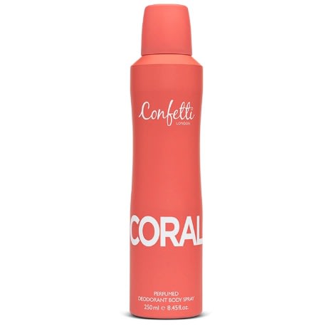 Confetti London - Body Spray For Women - Coral - 250ml