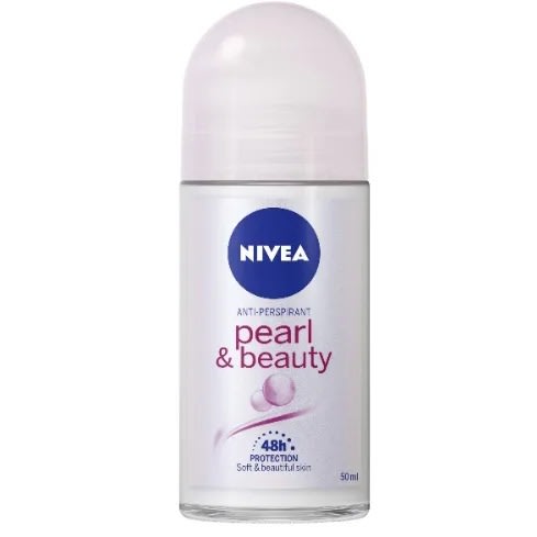 Antiperspirant Roll-on For Women - Pearl & Beauty Pearl Extracts - 50ml X 3