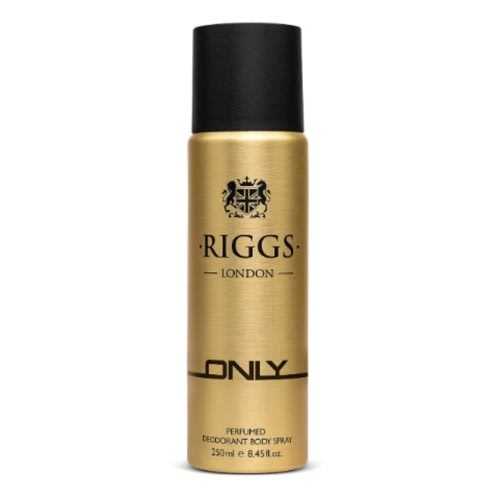 Riggs London Perfumed Deodorant Body Spray - Only - 250ml