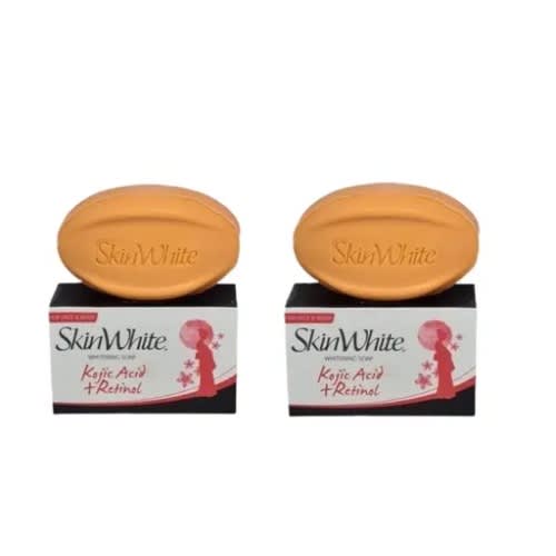 Kojic Acid + Retinol Whitening & Dark Spots Fading face & Body Soap -  135g- 2 Pcs