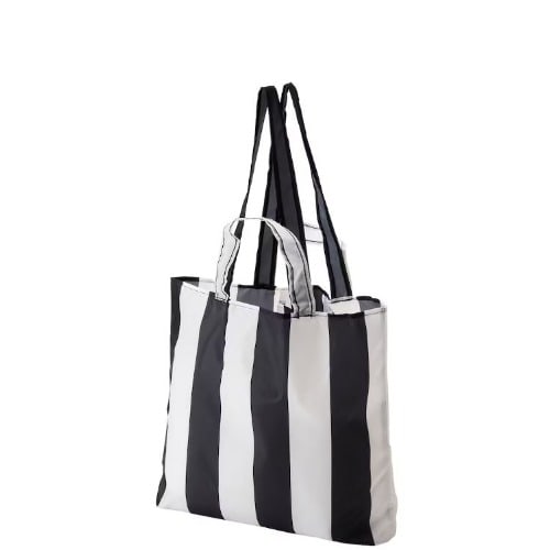 Skynke Carrier Bag 45x36, White And Black