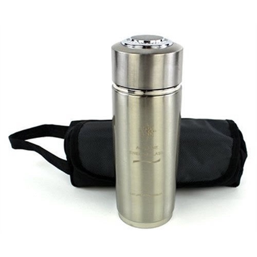 Alkaline Hydrogen Flasks Nano Energy Water Bottle - 400ml x 3-pcs
