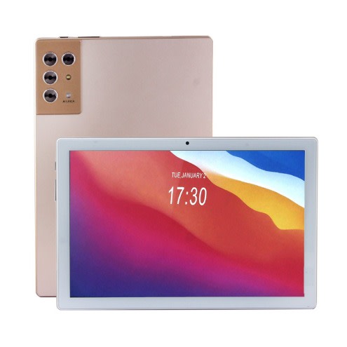 Discover Note 15 Plus Android Tablet with Keyboard - 10.1" -256GB ROM - 6GB RAM - 5G - 5000mAh - Gold