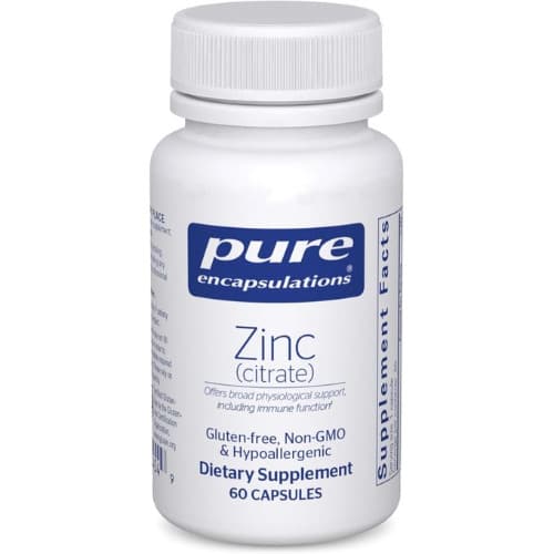 Zinc (citrate) 60 Capsules- 30 mg