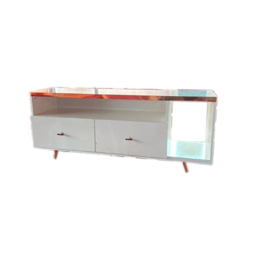 Gold Cartor Tv Stand- 55 Inches