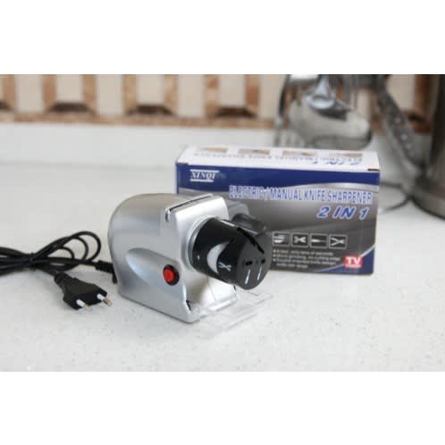 Electric / Manual 2 In 1 Knife Sharpener