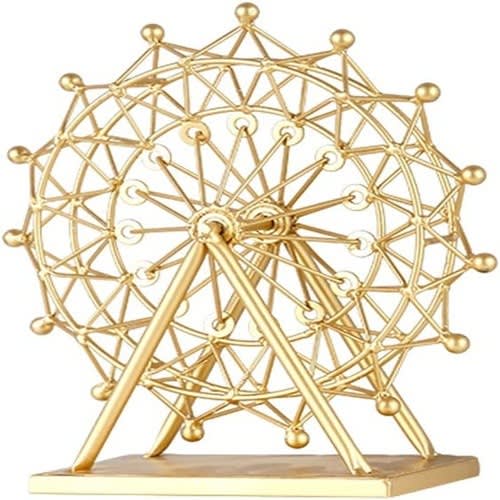 Vintage Rotating Wheel Statue + Free Gift