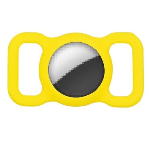 TD Airtag Pet Holder Cover - Yellow