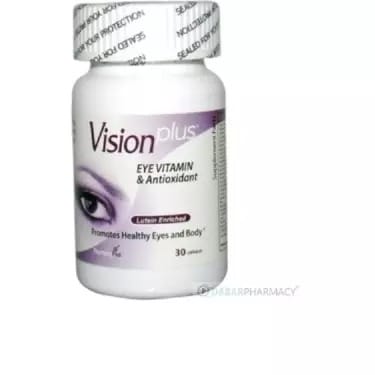 Vision Plus Eye Vitamins & Antioxidants - 30 Capsules