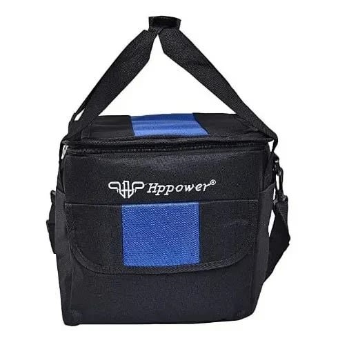 Power Insulated Kids School Lunch Bag - Black & Blue-