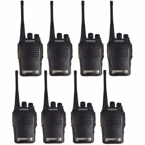 Walkie Talkie Two Way Radio 400-470 Mhz - Bf-777s - 16ch - 8 Pieces