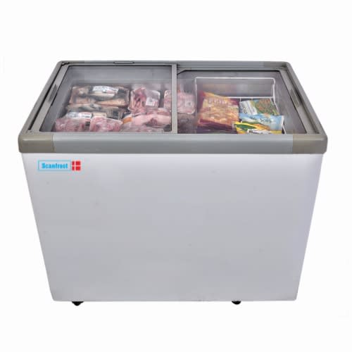 Glass Top Display Freezer - 300L