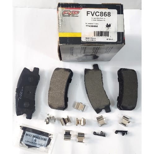 Fvc 868 Ceramic Rear Brake Pad Set