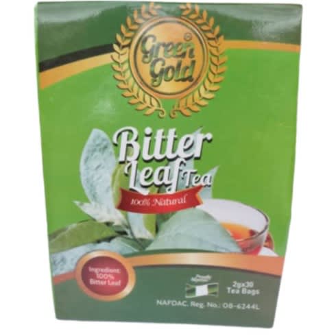 Green gold Bitter Leaf Tea