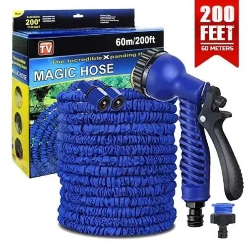 Magic Flexible Water Hose 3x Expandable -60m -200ft