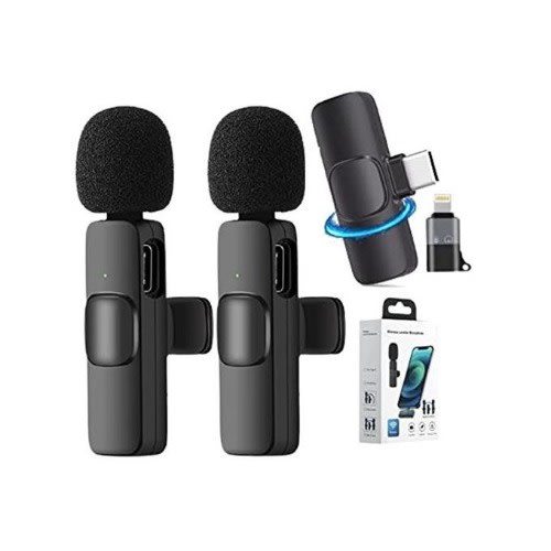K9 Wireless Microphone Lavalier Microphone For Type-C And iphone