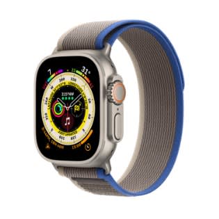 Apple Watch Ultra 2 Gps+cellular, 49mm Titaniumcase With Blue Alpine Loop Medium Mrep3b/a