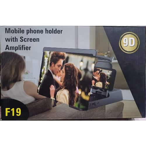 Mobile Phone Holder With Screen Amplifier