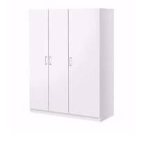 3 Doors With Free Hanger - White