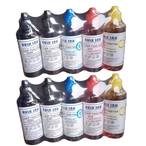 Bulk Ink Refill Pack For Canon Printers - 2packs