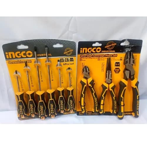 Screwdriver And Pliers Set
