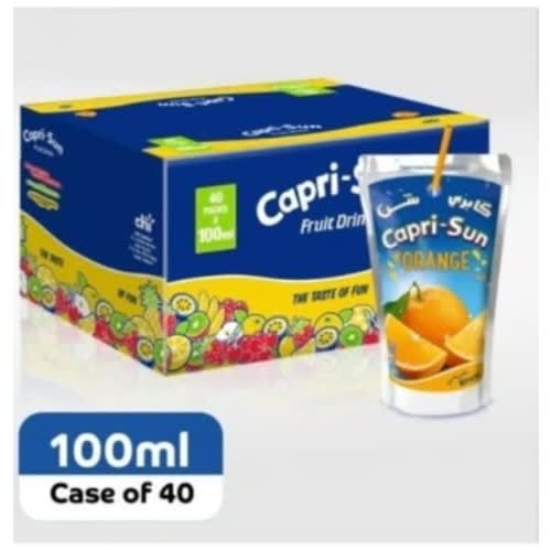 Capri-sun Orange - 100ml X 40pcs
