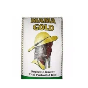 Mama Gold Bag Of Rice - 10kg With Vegetable Oil - 2L