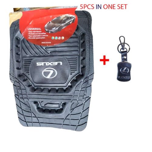 Lexus - Foot Mat - 5 Pieces - Black