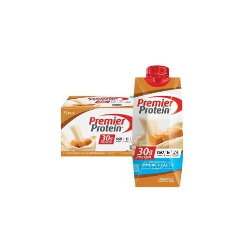 Premier Protein Caramel Ready To Drink Shake - 325ml - Pack Of 15