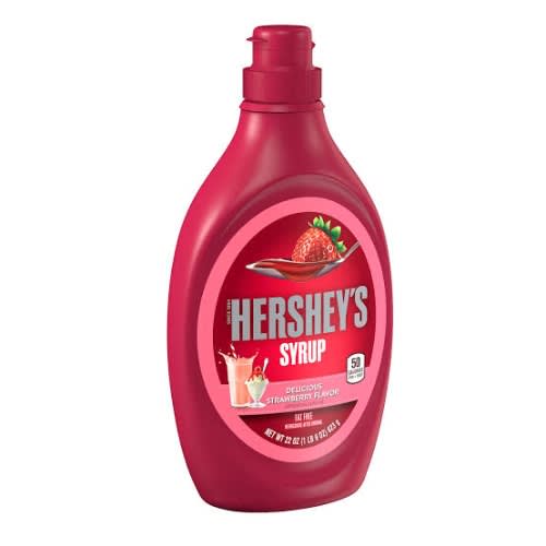 Strawberry Flavour Hersheys Syrup-delicious - 680g