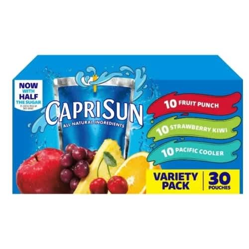 Capri Sun Variety Pack - 30 Ct Box - 6Fl Oz Pouches