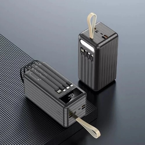 Shplus Power Bank With Type C / Iphone And Android Cable - 80000mAh