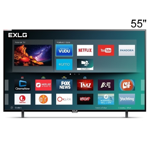 Exlg Bluetooth Android Smart 4k Tv - 55”