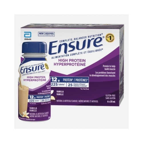 Ensure High Protein Vanilla -237ml - Pack Of 6 X2