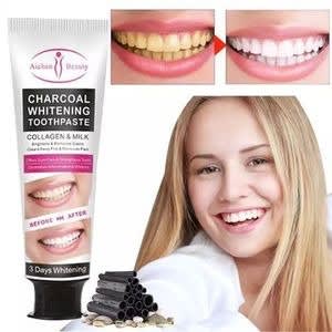 Aichun Beauty Activated Charcoal Teeth Whitening Toothpaste-100g