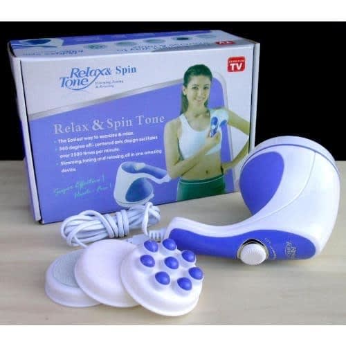 Relax And Spin Tone Hand Held Full Body Slimming Massager
