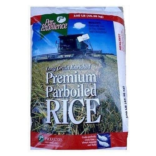 Premium Parboiled Rice - 45.36kg