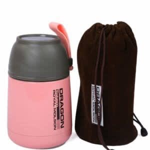 Stainless Steel Double Wall Food Vacuum Flask - 550ml