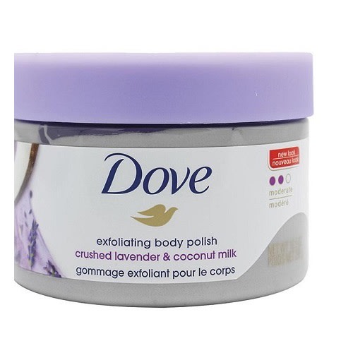 Dove Crushed Lavender & Coconut Milk Body Polish - 298g