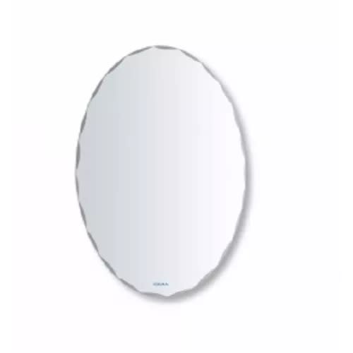 Plain Frameless Bathroom Mirror With Wall Fixing-60x45cm/102
