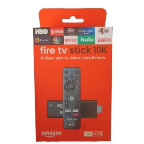 Amazon Fire Tv Stick 10k Streaming Media Player - With Voice Remote