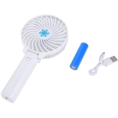 Portable Hand-held Fan With Adjustable Speed - Rechargeable